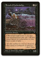 Brood of Cockroaches (LP) Visions VIS Magic MTG