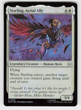 Marvel's Spider-Man #18 Starling, Aerial Ally Foil