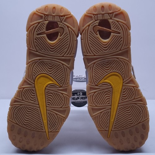 Nike Air More Uptempo  - UK Size 6 - Trainers Brown Shoes Sneakers  - Picture 6 of 11