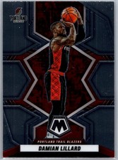 2021-22 Panini Mosaic #50 Damian Lillard Portland Trail Blazers