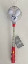 Disney Parks Mickey Mouse Balloon Light Up Wand Yellow Stars NWT