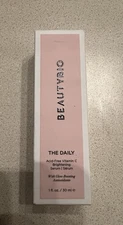 Beauty Bio The Daily Acid Free Vitamin C Brightening Serum 1 fl oz New Sealed