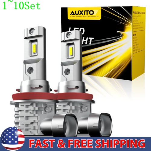 H8 2-Side LED Headlights Bulbs Kit High / Low Beam Lamps Canbus No Error 1-10Set - Picture 1 of 16