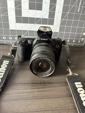 Canon EOS Rebel XS Black 28-80mm IS Lens Kit - Black *not Tested*