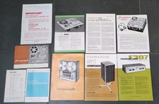 Ferrograph Hi Fi Brochures From 1960's + 1970's