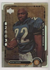 1998 Upper Deck Encore NFL Star Rookie Tavian Banks #23 Rookie RC 2fd