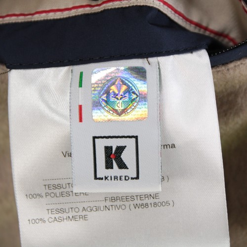 Kired Kiton NWD Kitb Polyester / Cashmere Jacket Size 48 (S US) In Solid Blue - Picture 13 of 17