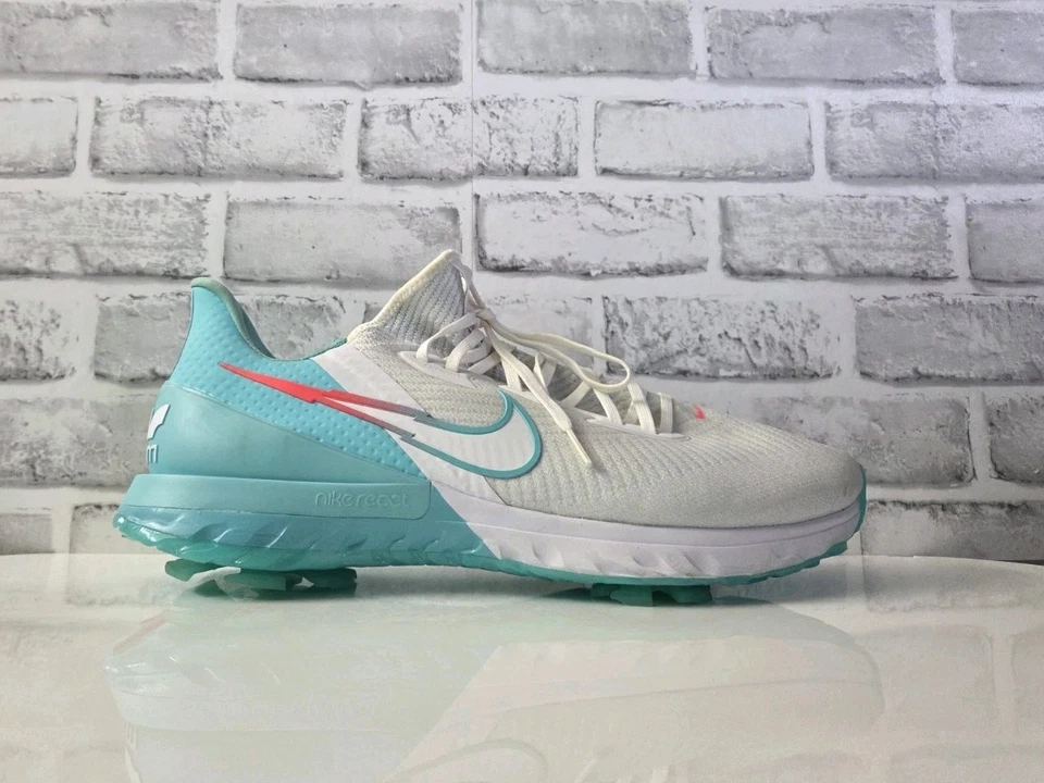 耐克 Air Zoom Infinity Tour Aurora 绿色高尔夫鞋 CT0540-177 男式 15 码 — 第 2/4 张图片