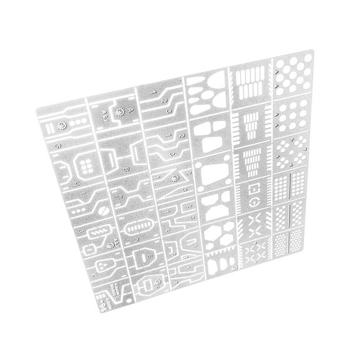 Chip-Shaped Scoring Engraving Auxiliary Ruler Tool For Gundam Military Model D - Picture 4 of 11