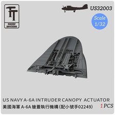 WULA MODELS US32003 1/32 US NAVY A-6A Intruder Canopy Actuator For TR 02249