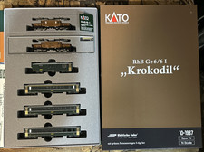 Kato 10-1987 + 3103-1 RhB Crocodile Set - 2 E...