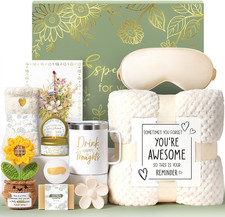 Birthday Gifts for Women Self Care Get Well Soon Gift Baskets, Spa Care Package