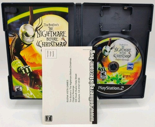 The Nightmare Before Christmas: Oogie's Revenge - (PS2, 2005) *CIB* NM* GETESTET! - Bild 2 von 20