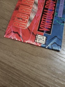 Red Alarm Virtual Boy Manual Only ~ Instruction Booklet