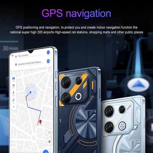GT10 Pro 6,8 Zoll Android Smartphone 8GB+128GB 4G Global entsperrt Handy - Bild 3 von 21