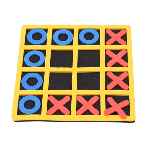Tictactoe Game And Safe EVA Mini Tictactoe XO Shape Chess Game Educational Toy - Picture 11 of 12