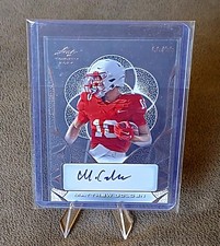 2024 Leaf Trinity Matthew Golden CA-MG1 Auto #d 60/99