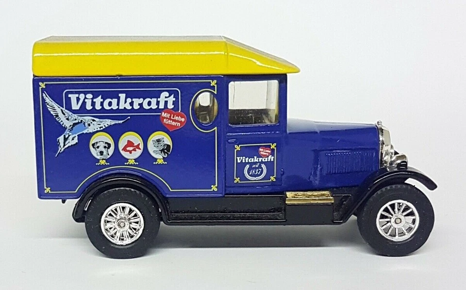 Matchbox Y-19 1929 Morris Cowley Lieferwagen Vitakraft Code 2 Diecast Model Van - Image 4 of 4