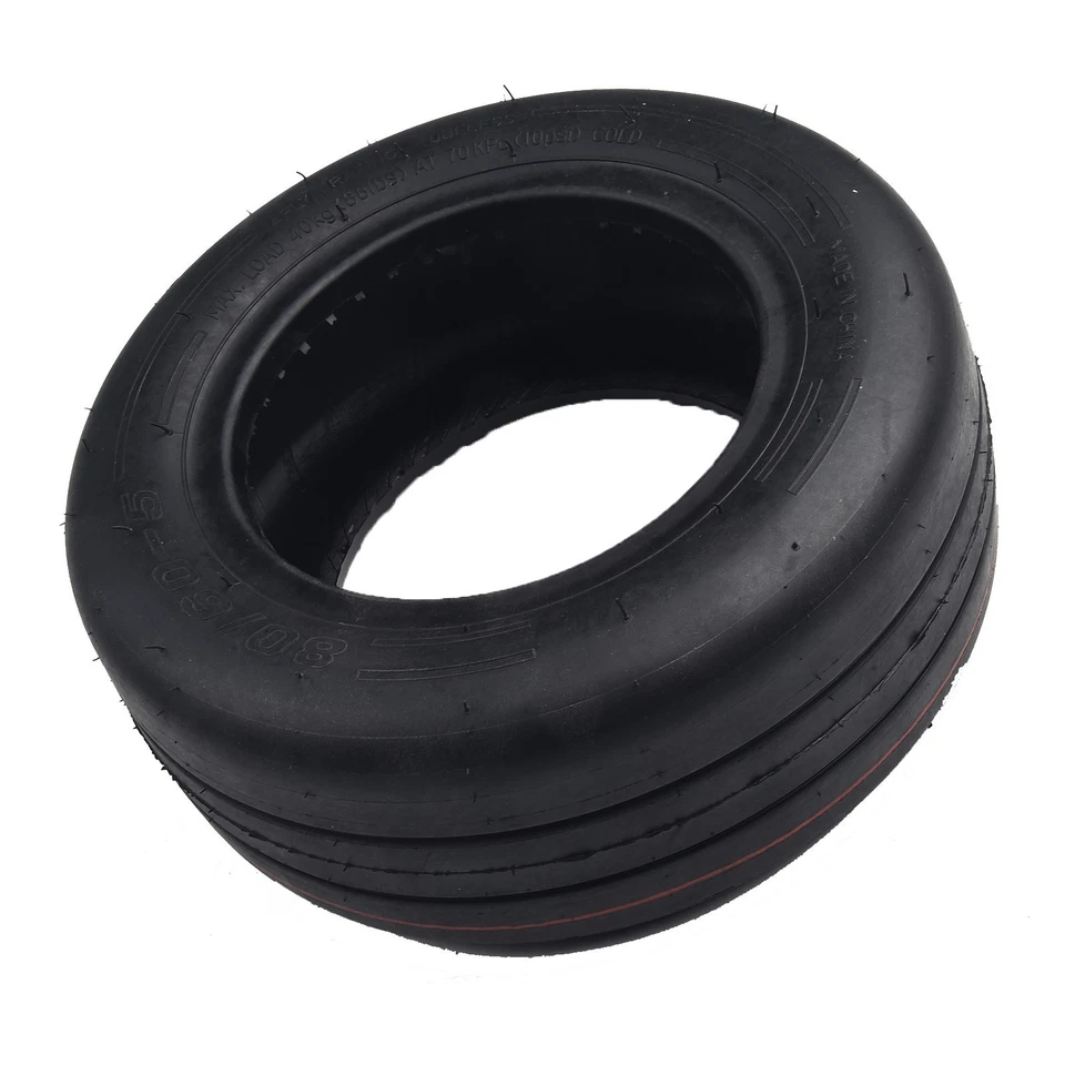 Karting Tire Vacuum Tire Stable High-speed Riding Strong Drainage Grooves - Image 4 of 4