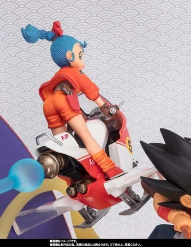 Dragon ball son goku & bulma figuarts zero 18cm Bandai Tamashii Nations - Imagen 7 de 7