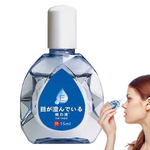 Clear Vision Eye Drops,15ml Relieve Dryness Redness Fatigue Itching Eye Drops - Imagen 9 de 12