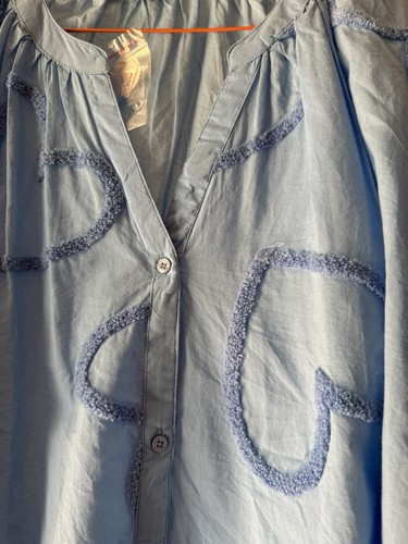 Neu Benotti Bluse 52 54 XXL Shirt Blau Curvy Übergröße Tunika Plus Size Öko Tex - Bild 2 von 3