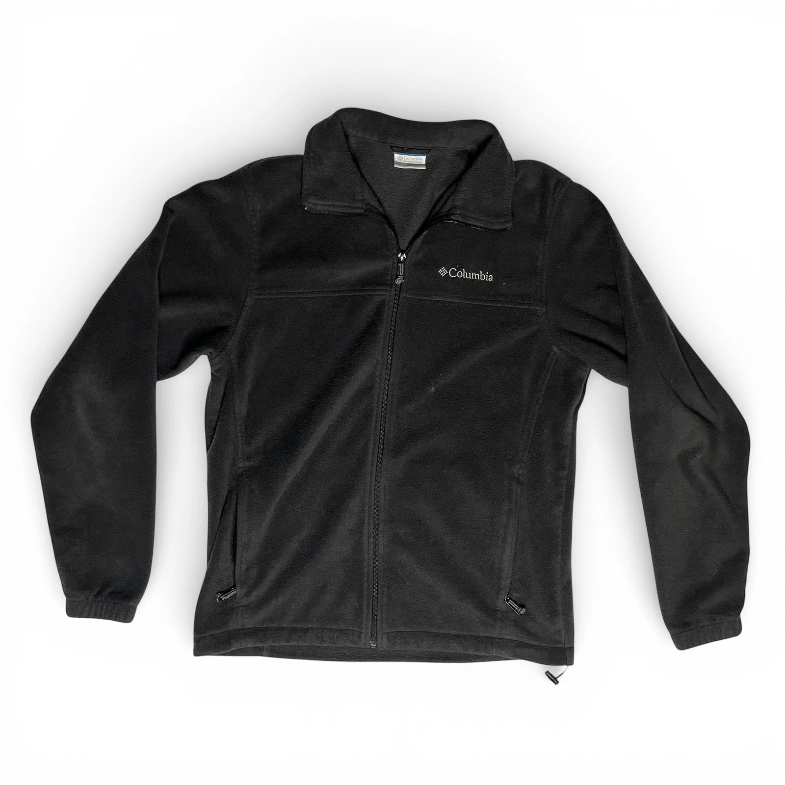 Columbia Black Full Zip Fleece Jacket Men’s Medium