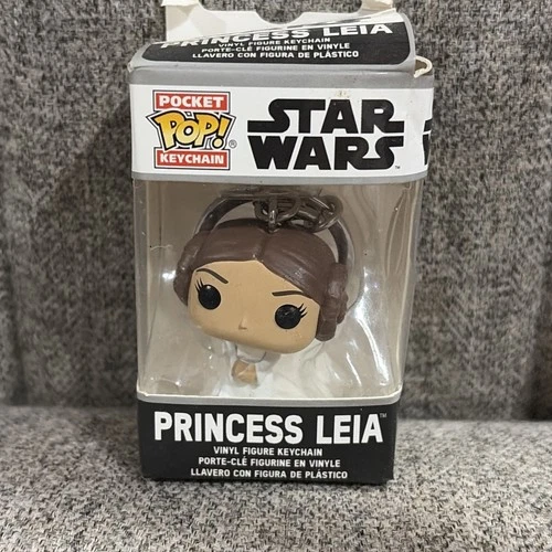 Star Wars Mini Funko Pop Princess Leia Keychain