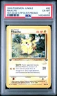 1999 POKEMON JUNGLE 1ST ED W STAMP DUELIST PROMO #60 PIKACHU PSA 6