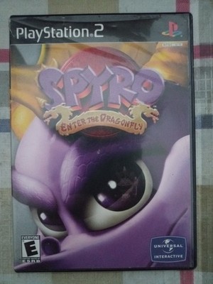 SPYRO ENTER THE DRAGONFLY PS2 PLAYSTATION 2 NO MANUAL
