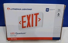 Lithonia Lightning Exit Sign. New In Box.