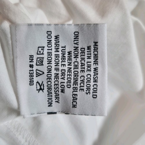 Born Fly Men's Fly 'N Free White Graphic Print T-Shirt Size XL (55) - Picture 9 of 9
