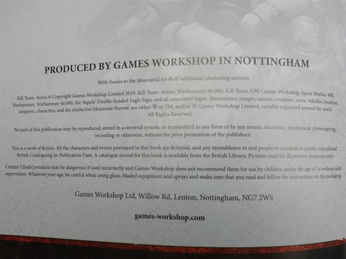 Warhammer 40K: Kill Team Arena Competitive Skirmish Gaming (oop softcover) - Picture 5 of 13