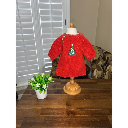 Bitty baby twins Festive Christmas sweater dress - Picture 1 of 4