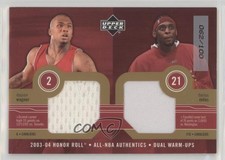 2003-04 Upper Deck Honor Roll Gold 62/100 Dajuan Wagner Darius Miles #DW/DM u0h