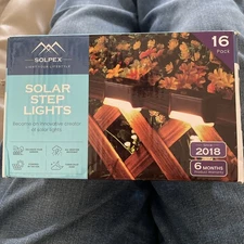 Sopped Solar Step Lights 16 Pack