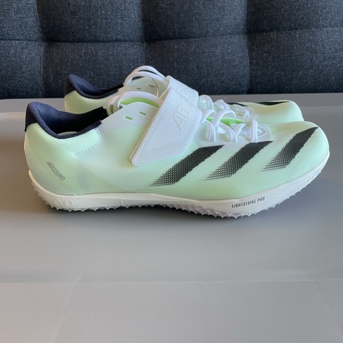 ID7243 | Adidas Adizero Hochsprung Leichtathletik Spikes "Green Spark" Herren 9 - Bild 3 von 9
