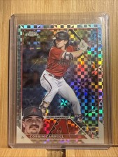 Corbin Carroll 2023 Topps Chrome #95 X-Fractor RC Arizona Diamondbacks