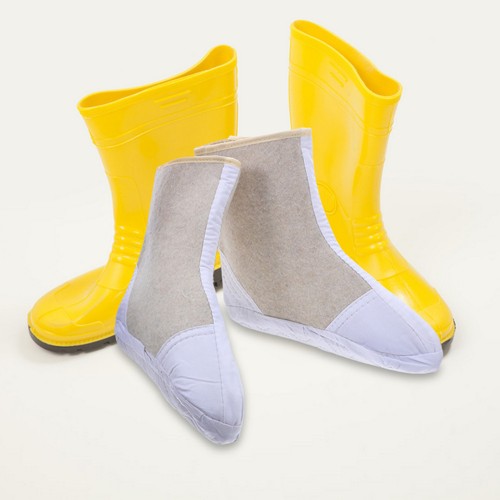  Schützende Überschuhe wasserdichte Stiefeleinlagen für kaltes Wetter Regen - Bild 3 von 12