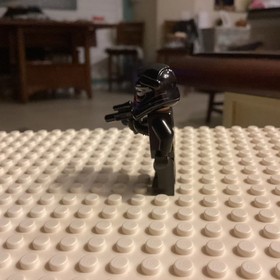 LEGO First Order TIE Fighter Pilot Minifigure Star Wars 75179 Red Stripes Sw0860