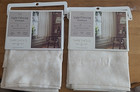 Printed Farrah Light Filtering Curtain Panel - Threshold Lot Of 2 54x63 *443