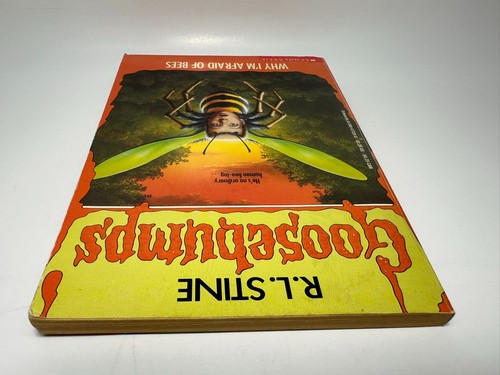 6th Print #17 Why I'm Afraid of Bees Vintage Stine Goosebumps Book Series - GOOD - Picture 3 of 22