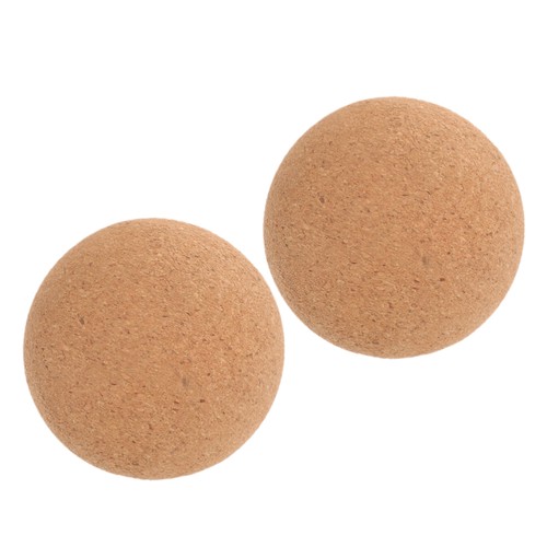 2 Pcs Yoga Fascia Ball Small Cork Balls for Massage Back Massager Hand - Bild 4 von 12