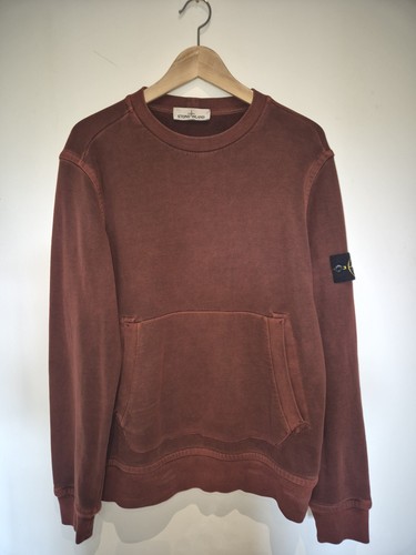 Stone Island Sweatshirt Pullover Kängurutasche makellos Große 22,5" Ptp 😍