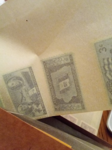 1953 3 cent U.S. stamps Unhinged, wax envelopes. 165 stamps - Picture 8 of 8