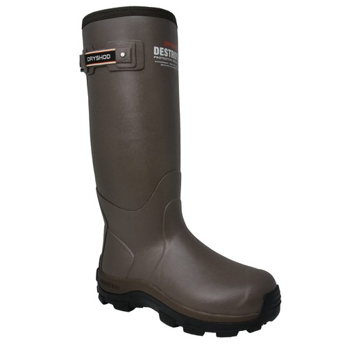 New Dryshod Men's Destroyer Gusset Hi Cut Khaki Boot - Picture 5 of 8