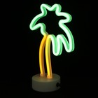 1pc Neon Night Lamp Decorative LED Light Creative Lamp Adornment Without Battery