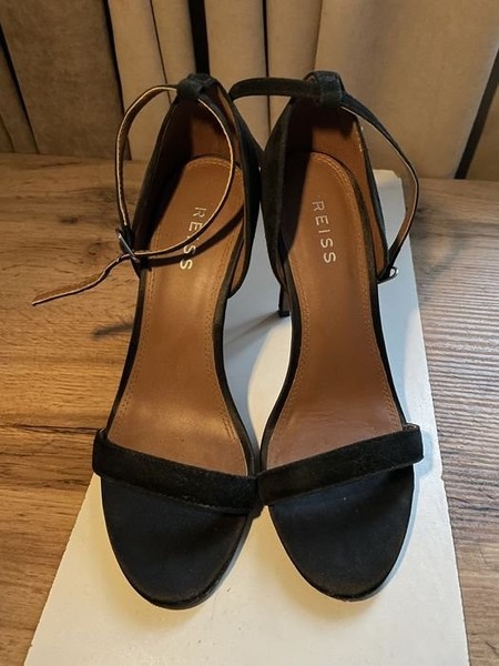 Women Reiss Heels Black Suede 38