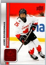 2023-24 Team Canada Juniors Red Jaime Bourbonnais #49