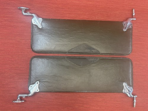 Pair of 1933-1935 Buick ? 1920-1930's GM interior sun visors Chevy, Cadillac - Bild 11 von 22